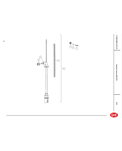 Sugelanse sæt med sensor u. dunklåg