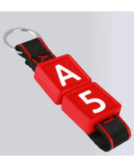 Lely A5 Nøglering m. vægt