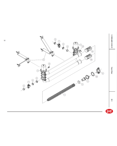 Pakning til twinfilter 2"