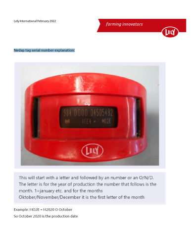 Qwes ISO FDX transponder