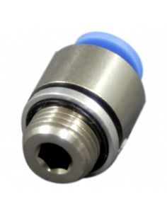 Luftfittings lige 1/8"x6 mm. børstemotor