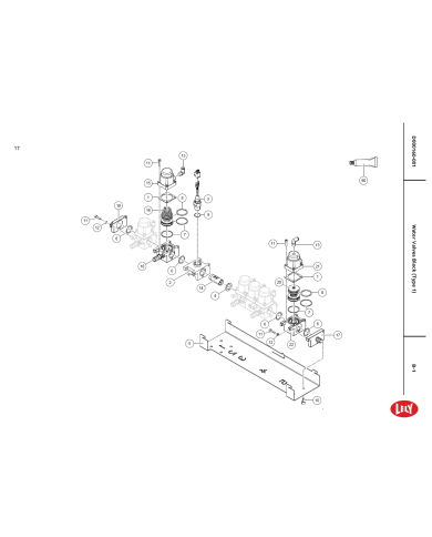 Flowsensor turbine brun