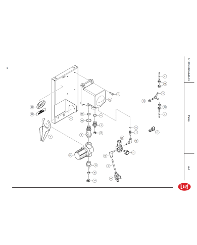 Pumpe til pattespray